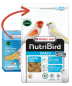 Preview: NutriBird Bianco Paté Semi Secco Canarini (1 kg)
