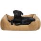 Preview: Marley Rectangular Dog Bed 60 × 50 cm - Ochre
