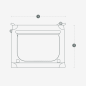 Preview: Hunde Faltbox Aluminium TPX75-Pro 75 x 55 x 60 cm