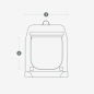 Preview: Hunde Faltbox Aluminium TPX75-Pro 75 x 55 x 60 cm