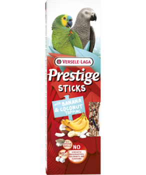 Sticks VL Papagei - mit Banane und Kokostopping (140 g)