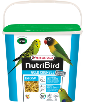 NutriBird Gold Crumble Sittiche & kleine Papageien (4 kg)