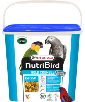 NutriBird Gold Crumble Großsittiche & Papageien (4 kg)