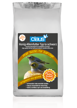 claus Honig-Alleinfutter Ia schwarz (500 g)