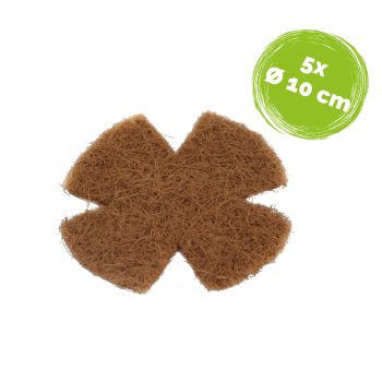 Nesteinlagen Cocos gestanzt 10-11 cm (5 Stück)