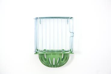 Kaisernest Draht mit Kunststoffunterteil grün 12 cm