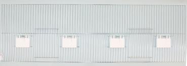 Vorsatzgitter 100 x 30 Aussenfütterung