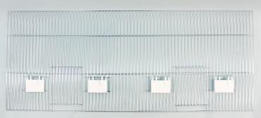 Vorsatzgitter 100 x 40 Aussenfütterung