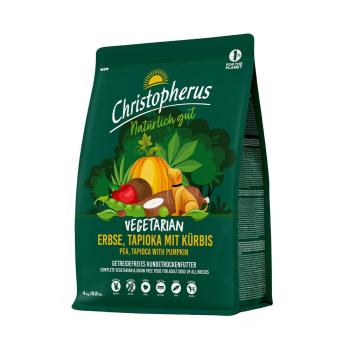 Christopherus Vegetarian trocken - Tapioka mit Kürbis (4 kg)