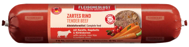 Fleischeslust - Zartes Rind mit Karotte und Hagebutte (400 g)