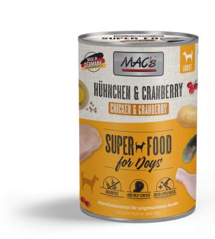 Mac´s Dog Huhn und Cranberry (400 g)