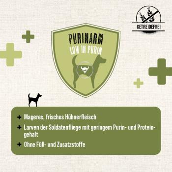 Preview: Mac´s Dog Vetcare Huhn & Insekt (purinarm) (400 g)