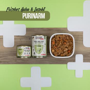 Preview: Mac´s Dog Vetcare Huhn & Insekt (purinarm) (400 g)
