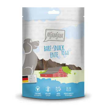 MjaMjam Dog - Barfsnack to go Ente (125 g)