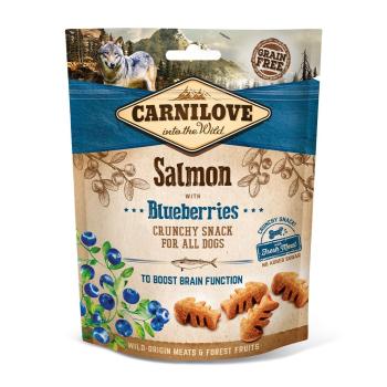CarniLove Dog Crunchy Snack Lachs mit Blaubeeren (200 g)