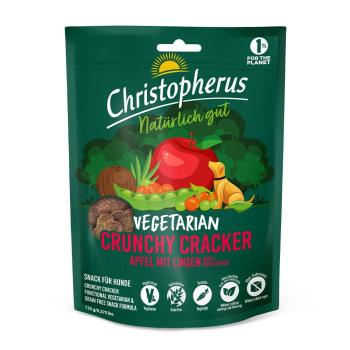 Christopherus Vegetarian Snack - Crunchy Snack mit Apfel (125 g)