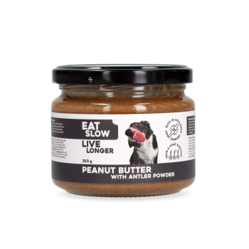 Eat Slow Live Longer - Erdnußbutter mit Geweihpulver (300 g)