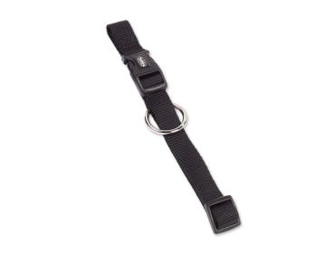 Halsband Classic schwarz, Länge: 50-65 cm Breite: 25 mm