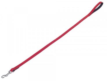 Leine Velours rot, L: 100 cm, B: 14 mm