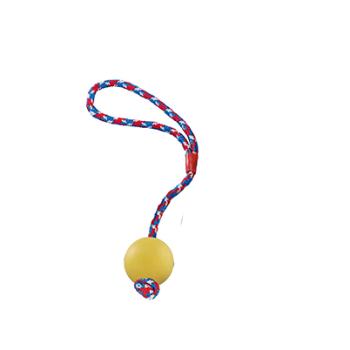 Vollgummi Ball Ø 5 cm mit Seil