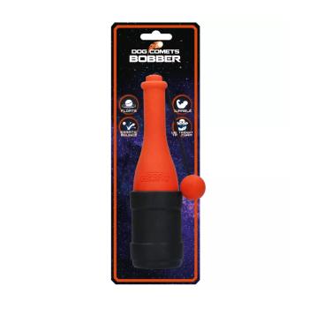 Dog Comets TPR Leuchtturm schwimmend, orange, 23 cm