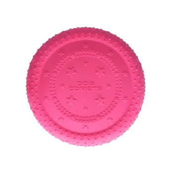 Dog Comets UFO Flyer Pink (TPR) - Ø 24 cm ; 2,5 cm