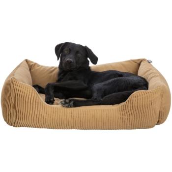 Preview: Hundebett Marley, eckig, 60 x 50 cm, ocker