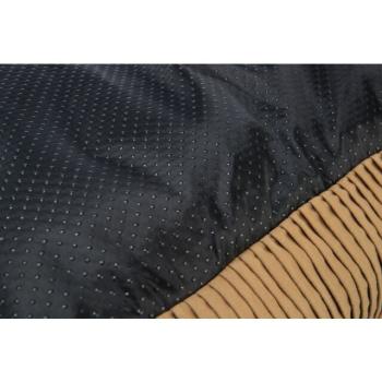 Preview: Hundebett Marley, eckig, 60 x 50 cm, ocker