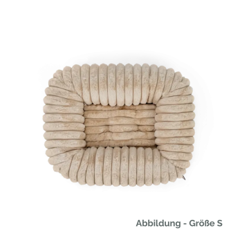 Hundebett TP Biscuit Cube Caramel S 