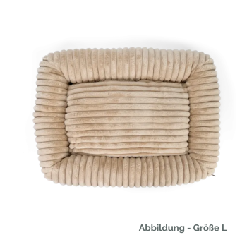 Hundebett TP Biscuit Cube Caramel L