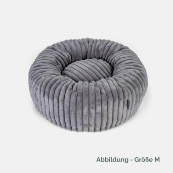 Hundebett TP Biscuit Spot Grau M