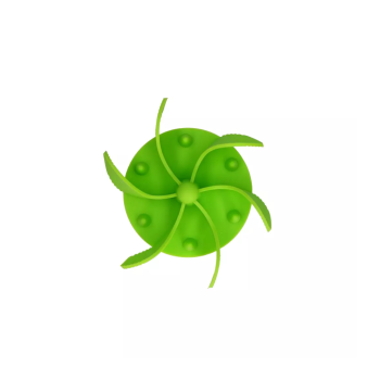 Preview: Eat Slow Live Longer Gobble Stop Anti Schling Einsatz M grün