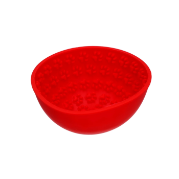 Lick 'n' Snack Wobble Bowl rot - wackeliger Antischlingnapf