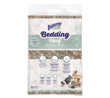 Bunny Bedding Hanf - Hanf  Einstreu (35 Liter)