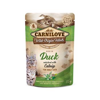 CarniLove Pouch Katze - Ente und Catnip (85 g)