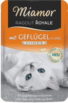 Miamor Pouch - Ragout Royale Kitten - Geflügel in Jelly (100 g)