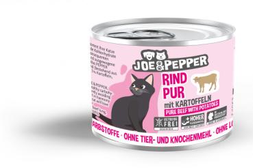 Joe & Pepper Katze Rind pur mit Kartoffeln (200 g)