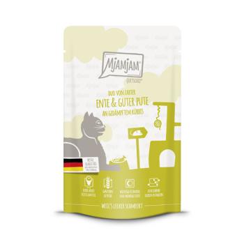 MjaMjam Katze Pouch - Duo von Ente + Pute an Kürbis (125 g)
