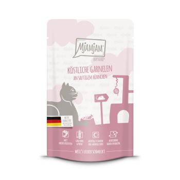 MjaMjam Katze Pouch - köstliche Garnele an Hühnchen (125 g)