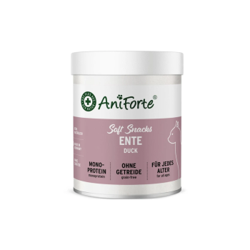 AniForte Soft Snacks Ente für Katzen (100 g)
