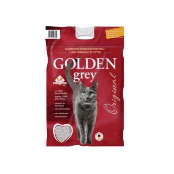 Golden Grey Katzenstreu mit Babypuderduft (14 kg)