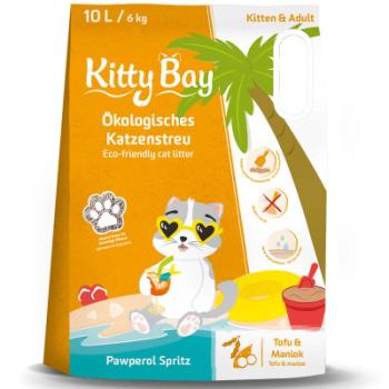 KittyBay Katzenstreu Pawperol Spritz - Tofu und Maniok (10 Liter)