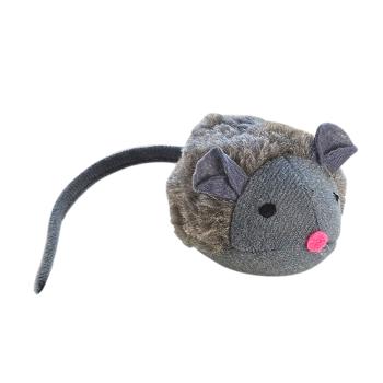 Plüschmaus mit Stimme und Catnip, ca. 7 cm