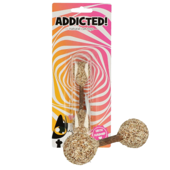 Katzenspielzeug Addicted Dumbell mit Madnip