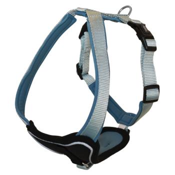 Komfort Geschirr "Classic Preno" pastellblau L:60-75; B:30mm