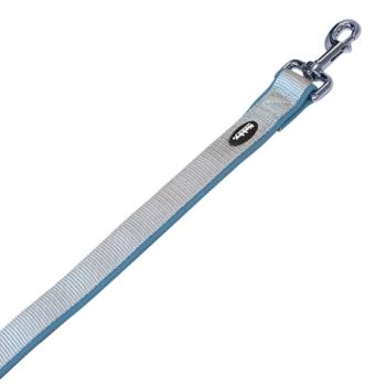Leine "Classic Preno" pastellblau L:120 cm, B:25/35 mm