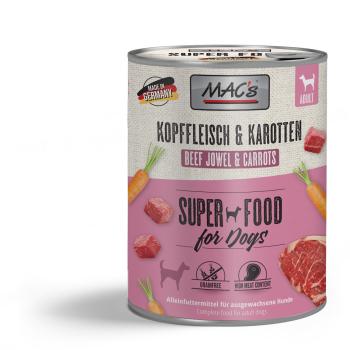 Mac´s Dog Kopffleisch mit Karotten (800 g)