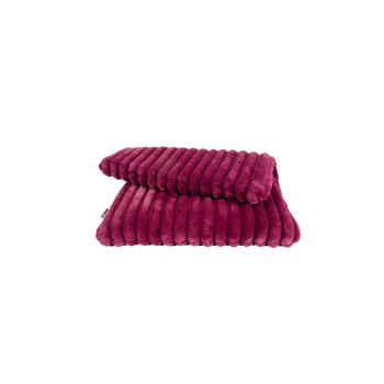 Preview: Mora - gefütterte Matte TP, 75 x 55 cm, berry