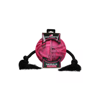 Dog Comets Nebula Tug Rope pink/schwarz 
