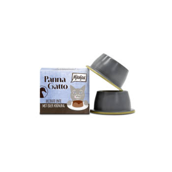 MjaMjam Katze - Panna Gatto - Ente mit edler Krönung (2 x 80 g)